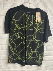 ASICS Men’s Slim Fit Performance T-Shirt Black XXL NWT Short Sleeve Running - Picture 1 of 6
