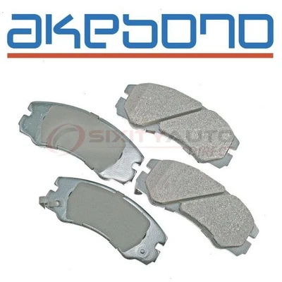 Akebono Pro-ACT Front Disc Brake Pad Set for 1999-2001 Isuzu VehiCROSS - vz - Imagem 1 de 4