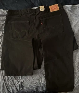 Levi Strauss Men’s 550 Relaxed - Black 42W 34L New NWT - Picture 1 of 2