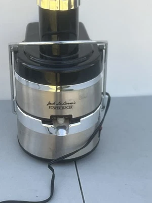 Jack LaLanne's Stainless Steel Power Juicer Juice Extractor MT-1000 Free Ship - Image 1 of 4