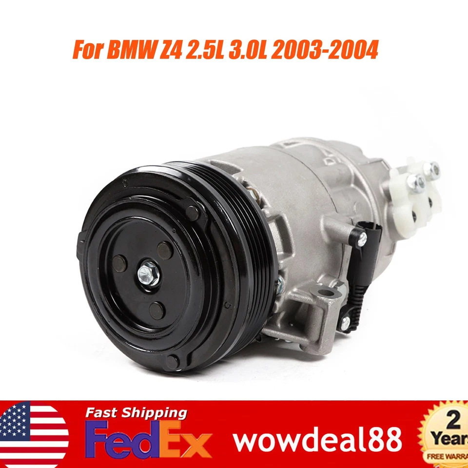AC A/C Compressor & Clutch 64526905643 CO 10869C For 2003-2004 BMW Z4 2.5L/3.0L Foto 1 de 4