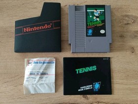 Tennis / Nintendo Nes / Avec Notice + Ticket / Pal B / Fra