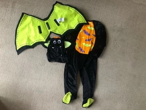 Amscan Bat Halloween Costume Baby Boy 18/24 - Picture 1 of 2