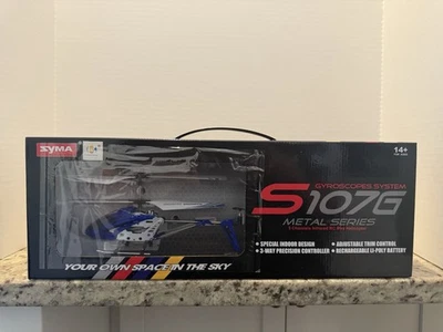 Syma S107G 3-Channel RC Helicopter - Blue - Image 1 of 2