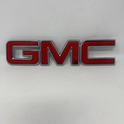 2002 - 2009 GMC ENVOY OEM CHROME FRONT GRILLE GRILL EMBLEM LOGO NAMEPLATE BADGE - Image 1 of 4