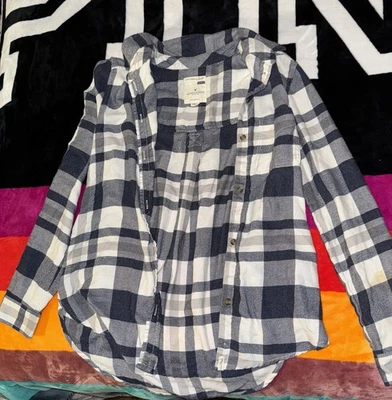 Franela para mujer American Eagle Boyfriend Fit talla S Foto 1 de 2