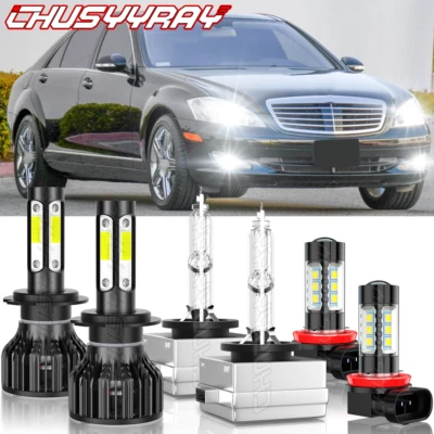 Faro LED HID alto/bajo + bombillas antiniebla para Mercedes-Benz SL63 AMG 2009-2012 Foto 1 de 4