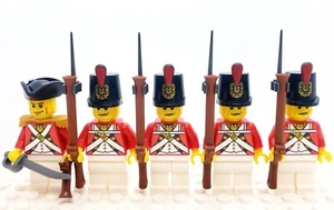 British Colonial Grenadier Infantry Soldiers made with real LEGO® Minifigure - Photo 1 sur 5