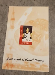 ANGOLA - WELTRAUM - GROSSES VOLK DES 20. JAHRHUNDERTS MINIATURBOGEN IMPERFORED POSTFRISCH - Bild 1 von 1