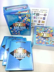 Windows ART EXPLOSION 600,000 Images Clip Art by Nova 29 Discs. - Picture 1 of 4