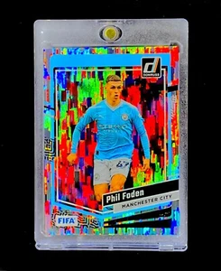 PHIL FODEN SILVER SQUARES RARE Refractor Holo Parallel - MANCHESTER CITY - Picture 1 of 5