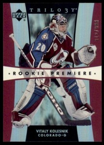 2005-06 Upper Deck Trilogy Vitaly Kolesnik RC /999 #242