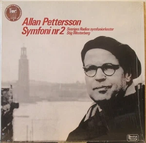 ALLAN PETTERSSON Symphony No. 2 LP Swedish Radio Symphony Orch, Stig Westerberg - Picture 1 of 1