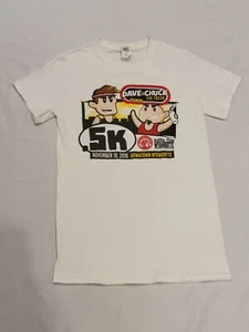 Dave & Chuck The Freak T-Shirt Herren Small weiß 101 WRIF 2019 .5K Marathon - Bild 1 von 9