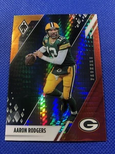 2021 #41 Aaron Rodgers Panini Phoenix Fire Burst  - Imagen 1 de 2