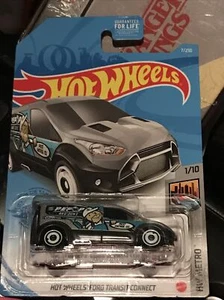 2021 Hot Wheels HW Metro Ford Transit Connect Pepop And Sons Pest Patrol Silver - Picture 1 of 2