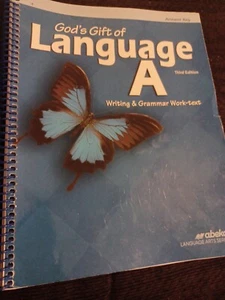 Abeka God's Gift of Language A Writing And Grammer Work-text Answer Key - Picture 1 of 3