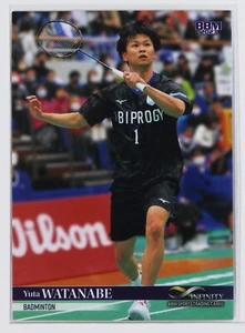Yuta WATANABE (BADMINTON) - 2023 BBM sports Trading Card - Picture 1 of 3
