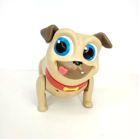 Disney Junior Puppy Dog Pals Surprise Action Rolly Figure Walking Talking Toy Cover