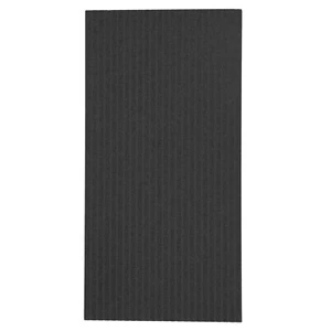 3 Packs Acoustic Panels Soundproof Wall Panel 47x24" Equidistant Slotting Black - Picture 1 of 7