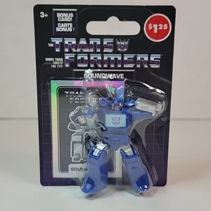 Transformers SOUNDWAVE Mini Figure w/ Card 2.5" Just Play New In Sealed Package - Picture 1 of 4