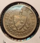 1946+Caribbean+Island+5+Centavos+Uncirculated+Coin
