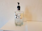Empty 70cl Roku Japanese Gin Heavy Soap Dispenser Clear Glass Bottle.