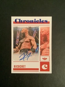 2023 PANINI CHRONICLES WWE AUTO BLUE RICOCHET /49 - Picture 1 of 2
