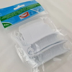 75x Zahnseide Sticks Zahnstocher Interdental Sticks Zahnzwischenraum Reinigung - Bild 1 von 3