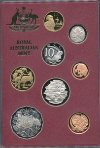 Australia 1989 Proof 8 Coin Set - Original Packaging and Certificate - Picture 1 of 3