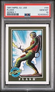 1991 Impel G.I. Joe Series 1 #44 Flash PSA 10 Gem Mint - Picture 1 of 1