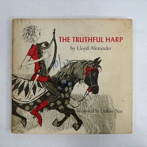 Lloyd Alexander THE TRUTHFUL HARP Holt Rinehart 1967 1st Ed 1st Printing SIGNED - Picture 1 of 12