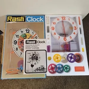 Rare Vintage RASTI Building Educational Pendulum Clock Sealed - Picture 1 of 12