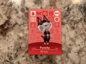 PUNCHY 050 Animal Crossing Amiibo Karte - Bild 1 von 2