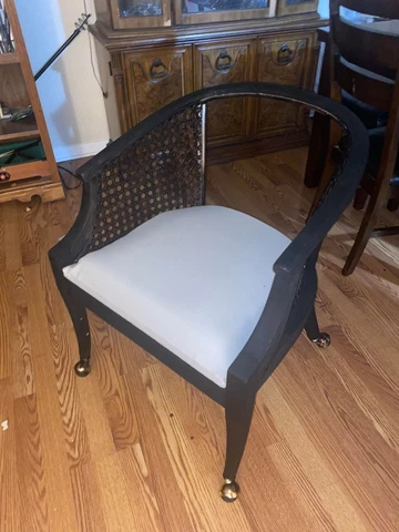 vintage barrel back chair Cover