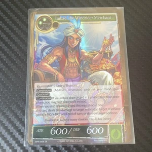 Sinbad, the Windrider Merchant MPR-068 SR FOIL Near Mint Force of Will DNA GAMES - Picture 1 of 2