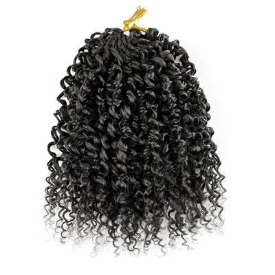 Pre-twisted Passion Twist Crochet Hair Color 4 Yanky Twists Crochet Braids Hair - Image 1 of 4