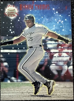 1998 Topps Stars #/9799 #150 Frank Thomas - Chicago White Sox Red - Image 1 of 2