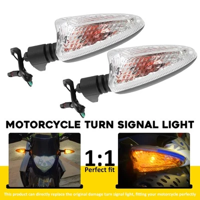 2x Luces indicadoras de señal de giro ámbar delanteras/traseras para BMW S1000R F800GT 2013-20 R Foto 1 de 4