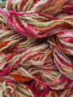 Colinette Point 5 hilos voluminosos #120 ocre quemado 100 g 50 m teñido a mano 100 % lana Foto 1 de 4