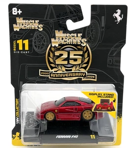 Muscle Machine 25 Year Anniversary Ferrari F40 Model 11 1:64 - Picture 1 of 3