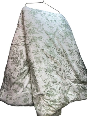 Edredón Floral Laura Ashley Home Completo/Reina Natalie Blanco Salvia Reversible Boho Foto 1 de 4