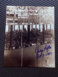 Andy Pafko signed Autogramm 8x10 Foto Dodgers - Bild 1 von 3