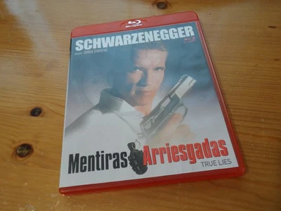 True Lies (1994) Blu-ray Spanish Import English Audio  Arnold Schwarzenegger - Image 1 of 4