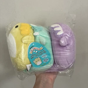 Squishmallows Set de 3 Ajolotl de Pascua Anastasia Monica Treyton Toydrop Exclusivo - Imagen 1 de 2
