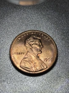 1999 Lincoln Cent Penny Error Grease Filled Die Partial Struck Date LIBERTY Weak - Picture 1 of 5