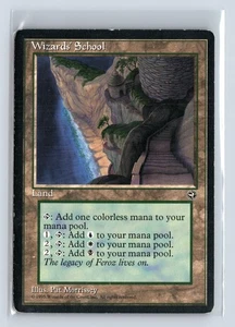 (2x) WIZARDS' SCHOOL – MTG Magic the Gathering Card – Homelands – Uncommon - Picture 1 of 6