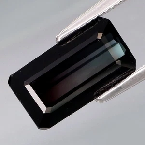 2.22Ct.Awesome Natural Blue Purple Tourmaline Mozambique Perfect Shape&CLEAN - Picture 1 of 4