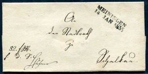 MEINIGEN 1835 VORPHILABRIEF(J4023 - Picture 1 of 1