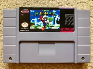 Super Mario World Lost Adventures Episode 2 SNES 16 Bit Game Cart NTSC Engl Rom - Bild 1 von 1